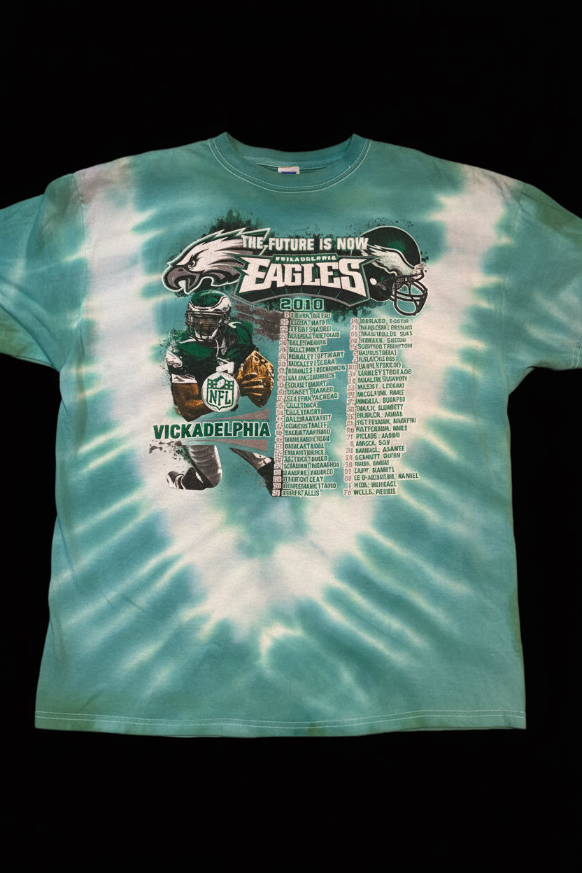 Philadelphia Eagles 2010 Vickadelphia Tie-Dye Shirt
