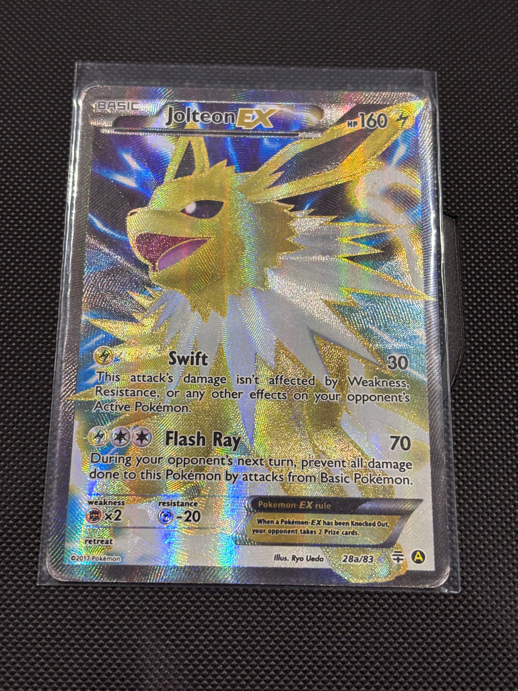 Pokemon TGC - Jolteon EX 28a/83