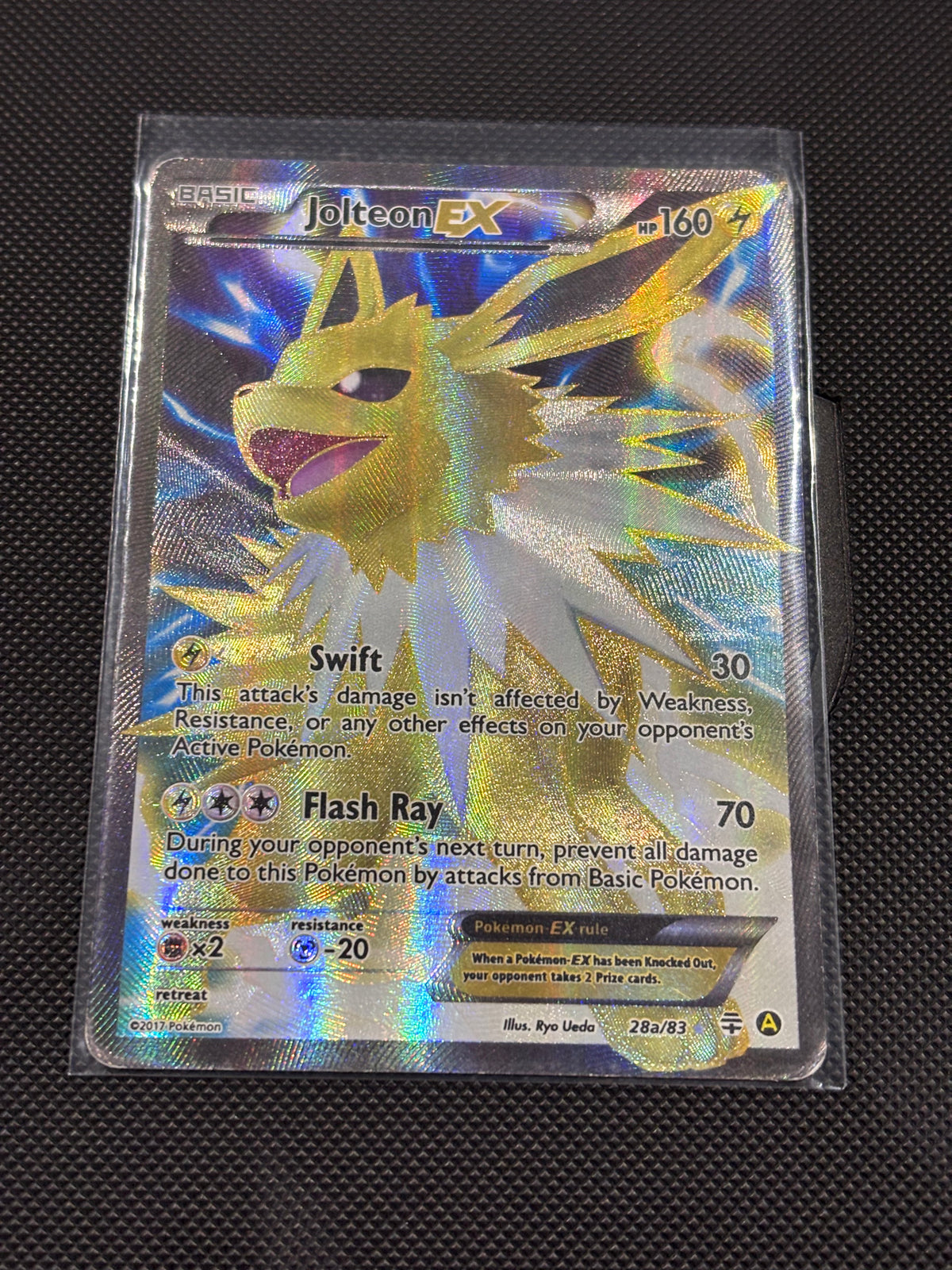 Pokemon TGC - Jolteon EX 28a/83