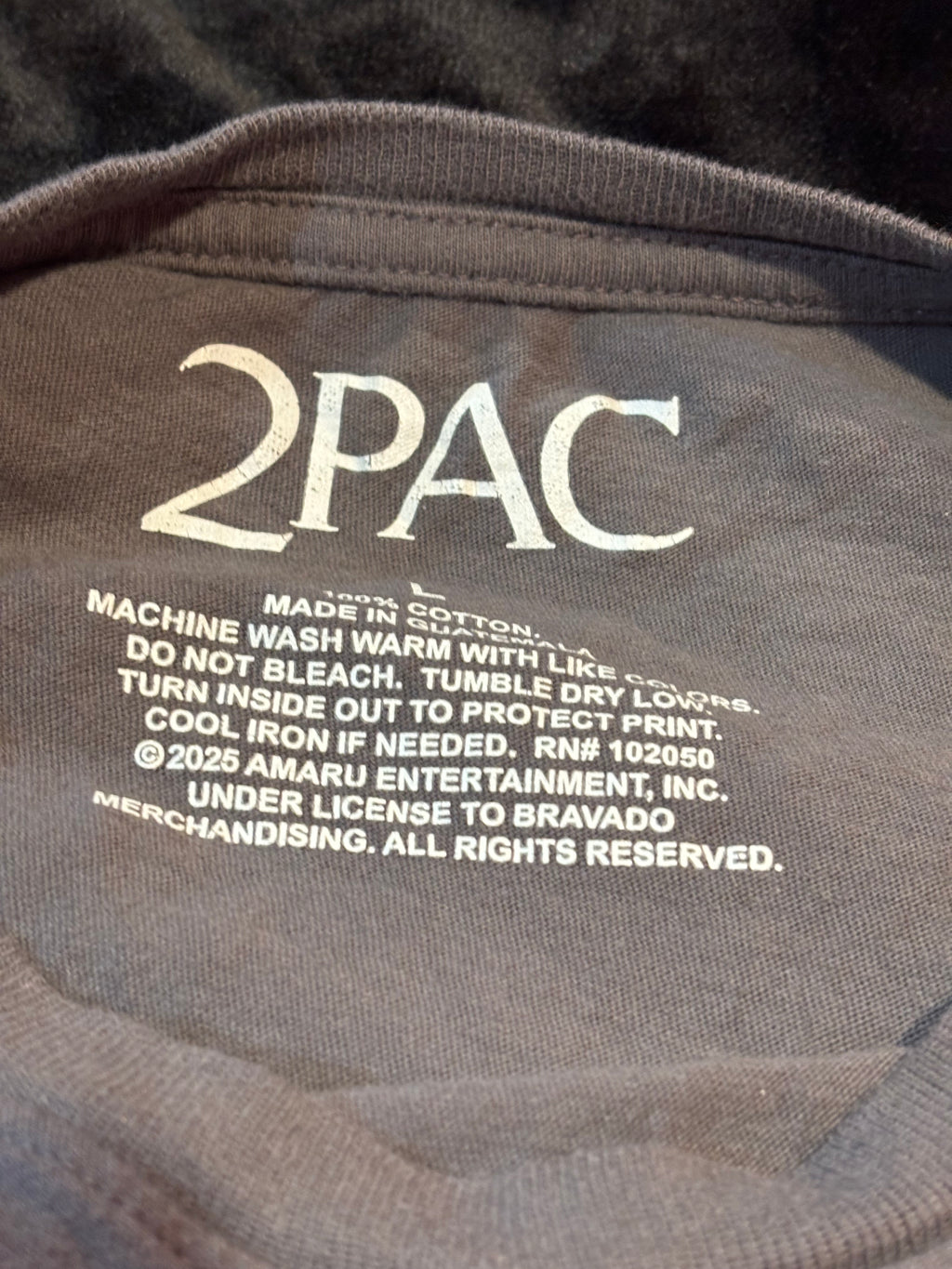 Official 2Pac Portrait Tee