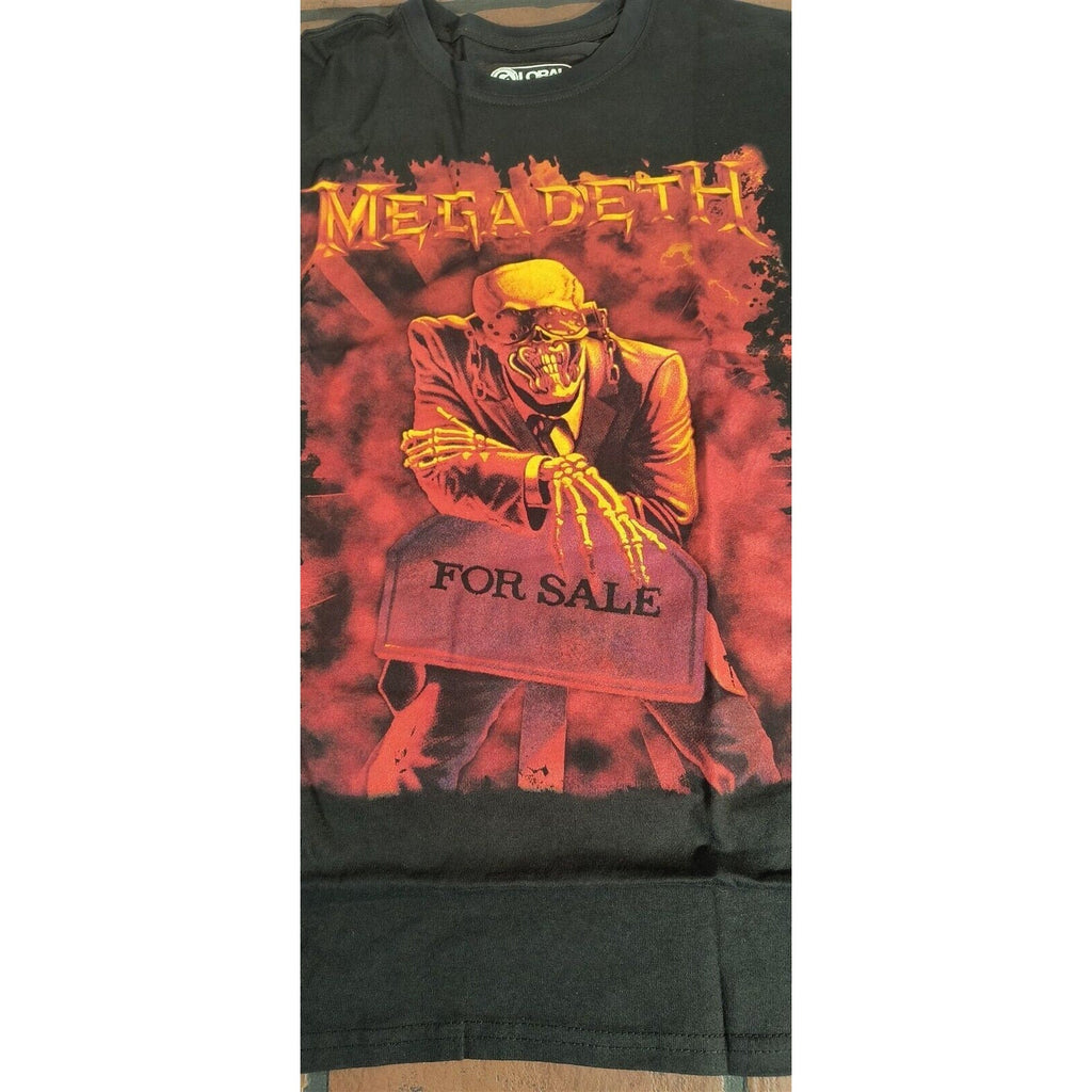 MEGADETH - Vic Rattlehead For Sale 2023 T-shirt ~Never Worn~ S M L 2XL graphic t-shirt — Mac's Retro Hub