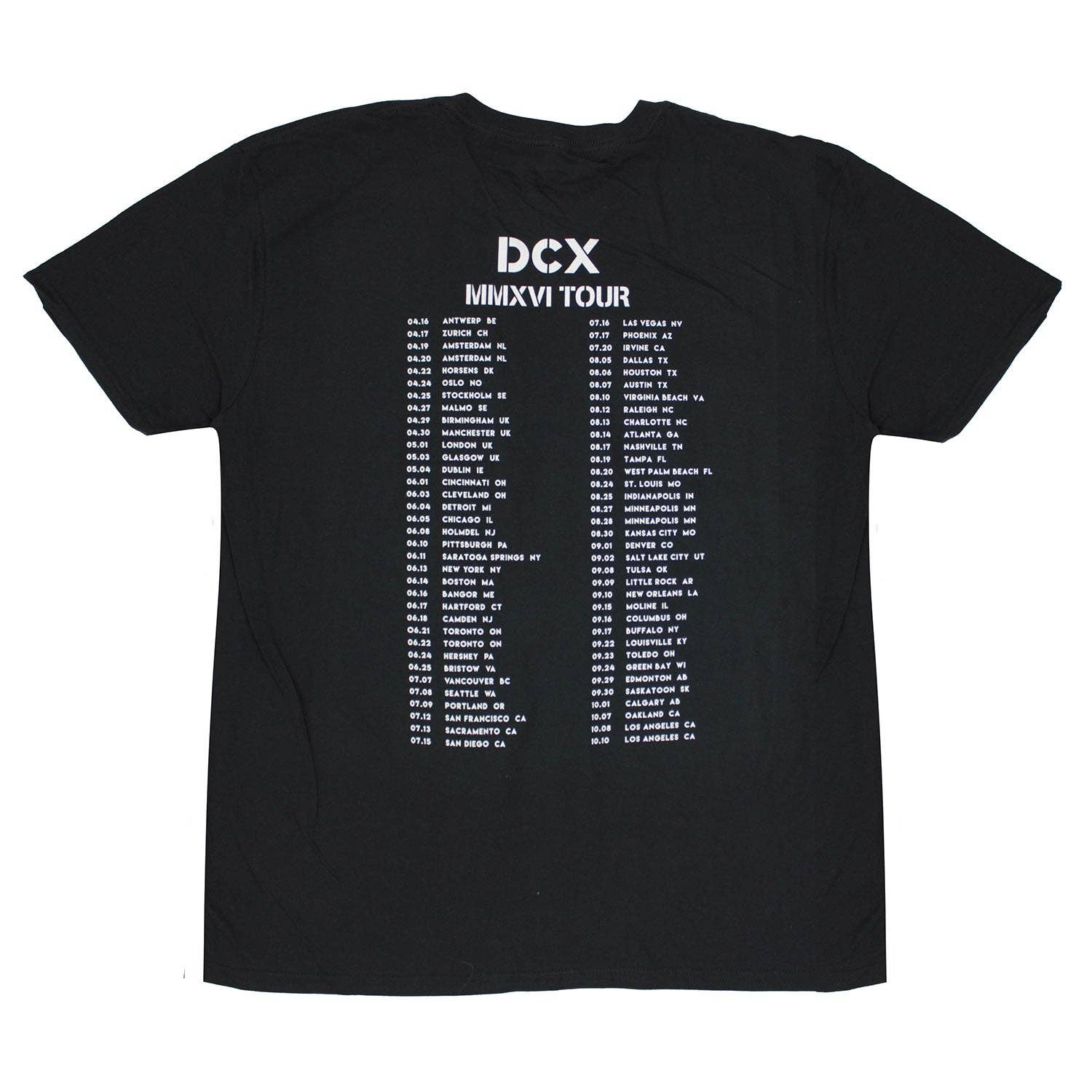 The Chicks DCX World Tour 2016 Tee Country Music Rockabilia Womens XL NEW