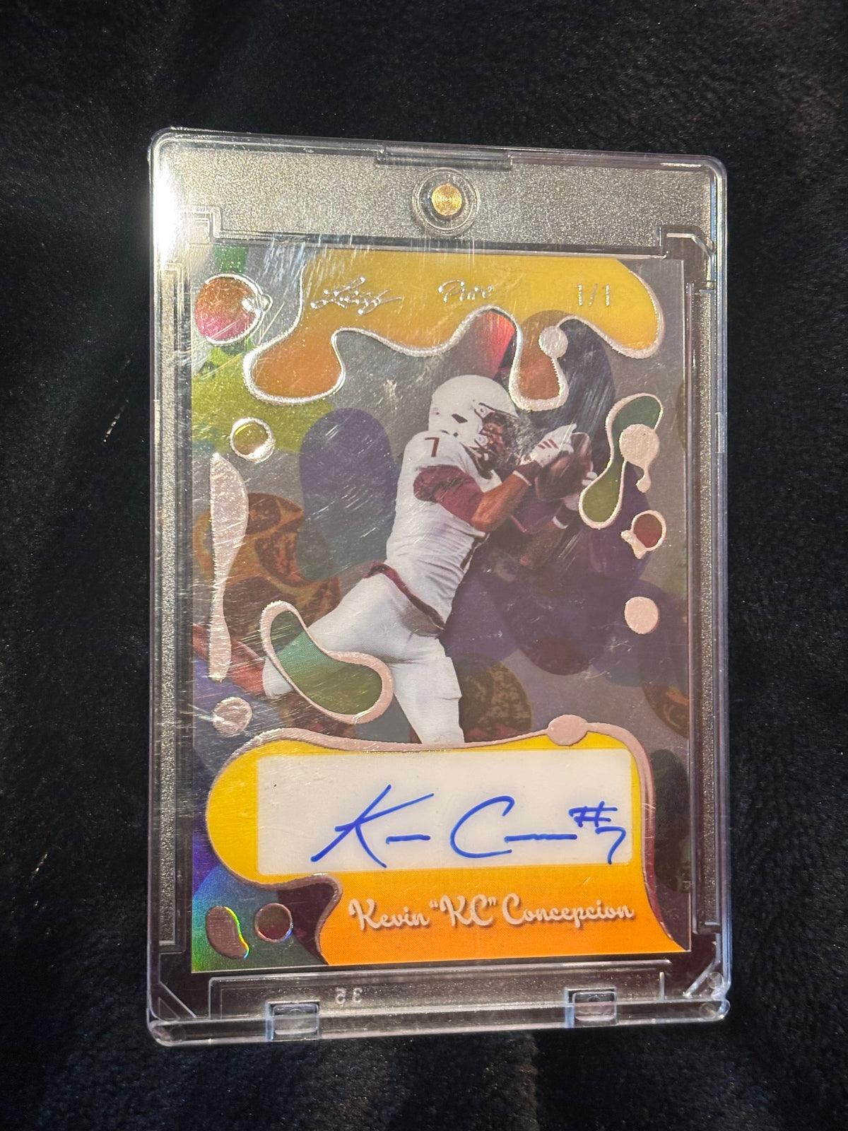 2025 Leaf Pure Kevin “KC” Concepcion Autograph Card – PBA-KC1