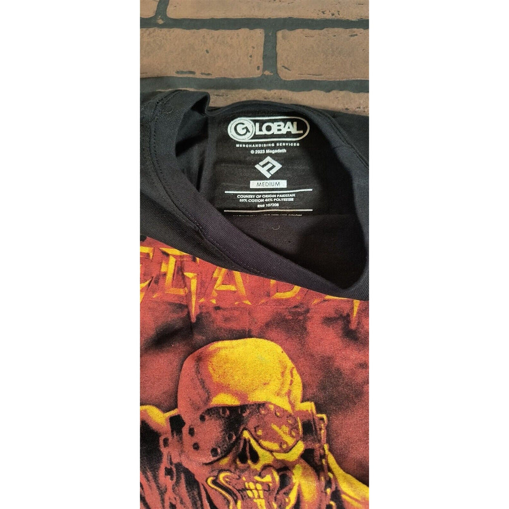 MEGADETH - Vic Rattlehead For Sale 2023 T-shirt ~Never Worn~ S M L 2XL graphic t-shirt — Mac's Retro Hub