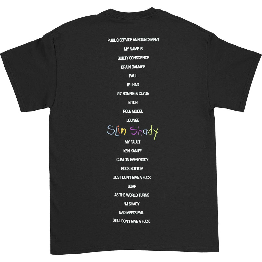 Eminem Slim Shady LP Tour Tee Rare Tour Overrun 90s Hip Hop Rap Mens XL NEW