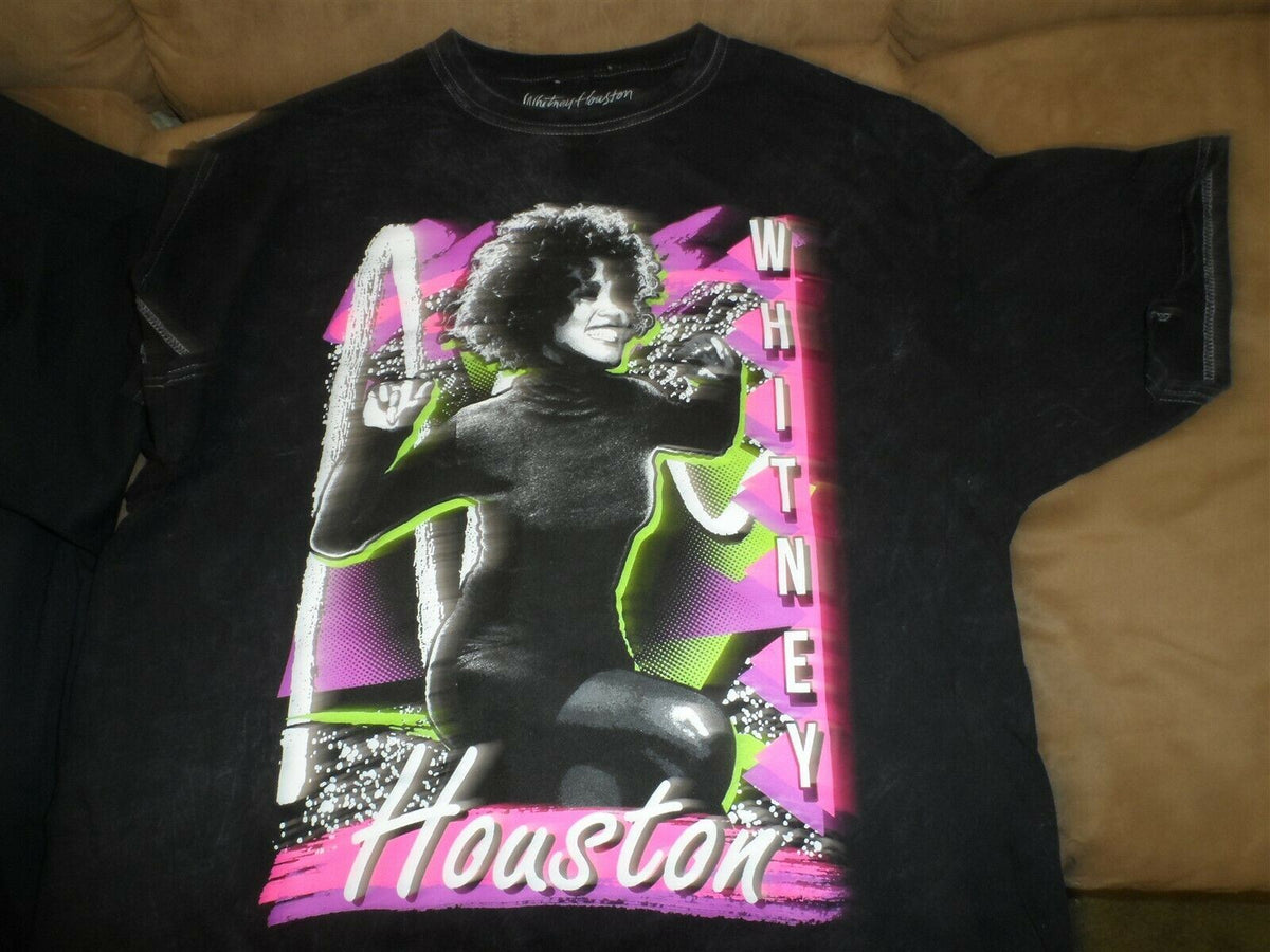 WHITNEY HOUSTON - 2021 Double-stitched Retro T-shirt ~Never Worn~ XL graphic t-shirt — Mac's Retro Hub