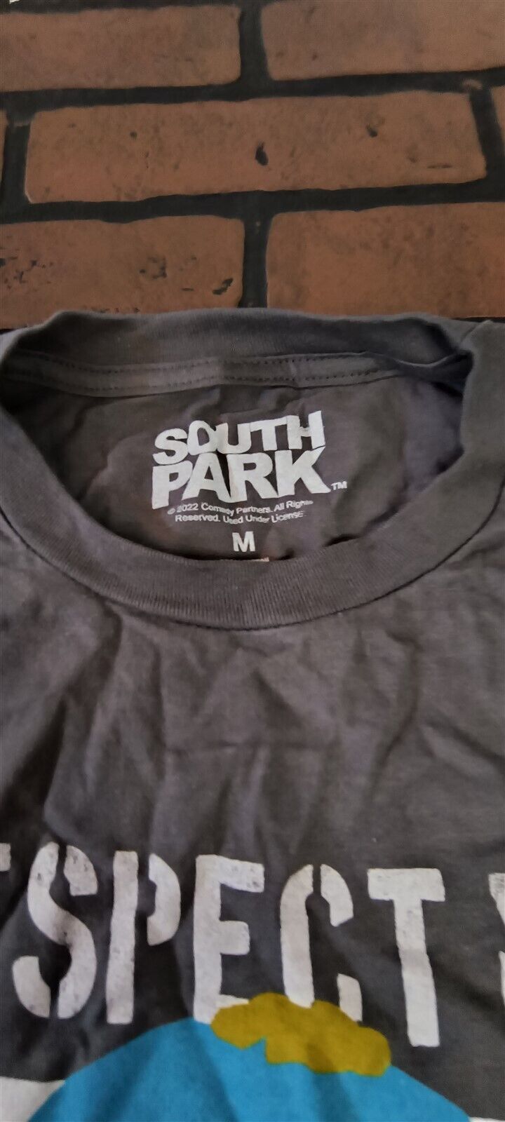 SOUTH PARK-2022 Respect My Authority Men's T-shirt~Licensed /Never Worn~M XL XXL graphic t-shirt — Mac's Retro Hub
