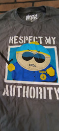 SOUTH PARK-2022 Respect My Authority Men's T-shirt~Licensed /Never Worn~M XL XXL graphic t-shirt — Mac's Retro Hub