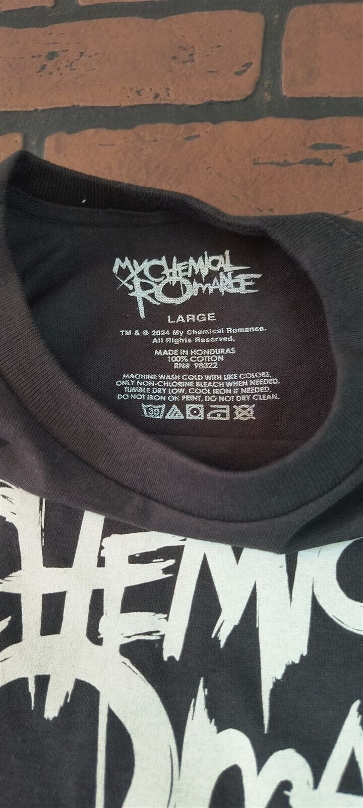 MY CHEMICAL ROMANCE - 2024 Black Parade T-shirt ~Never Worn~ L XL graphic t-shirt — Mac's Retro Hub