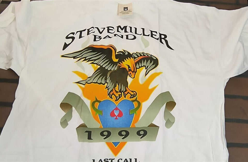 THE STEVE MILLER BAND - Vintage 1999 Winterland Last Call T-shirt ~Never Worn~XL graphic t-shirt — Mac's Retro Hub