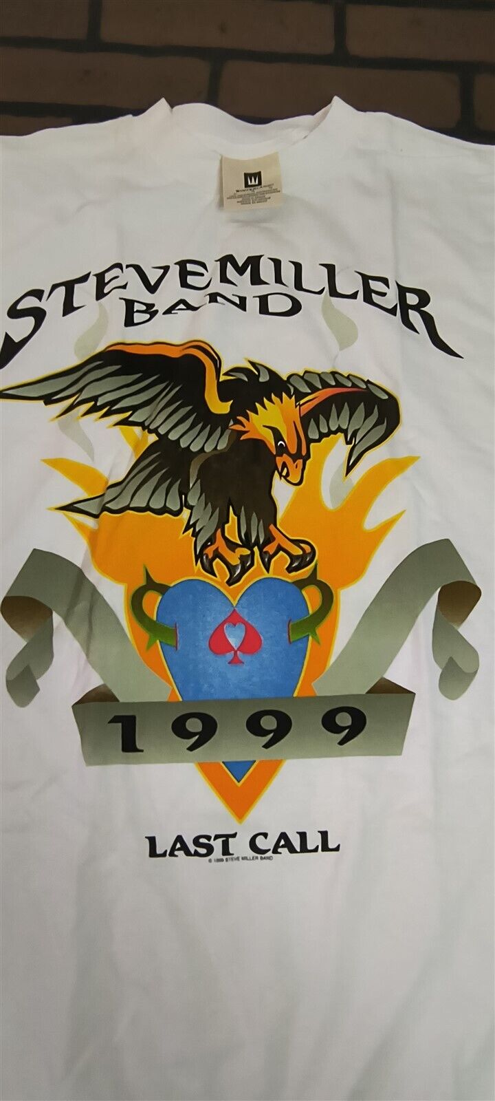 THE STEVE MILLER BAND - Vintage 1999 Winterland Last Call T-shirt ~Never Worn~XL graphic t-shirt — Mac's Retro Hub