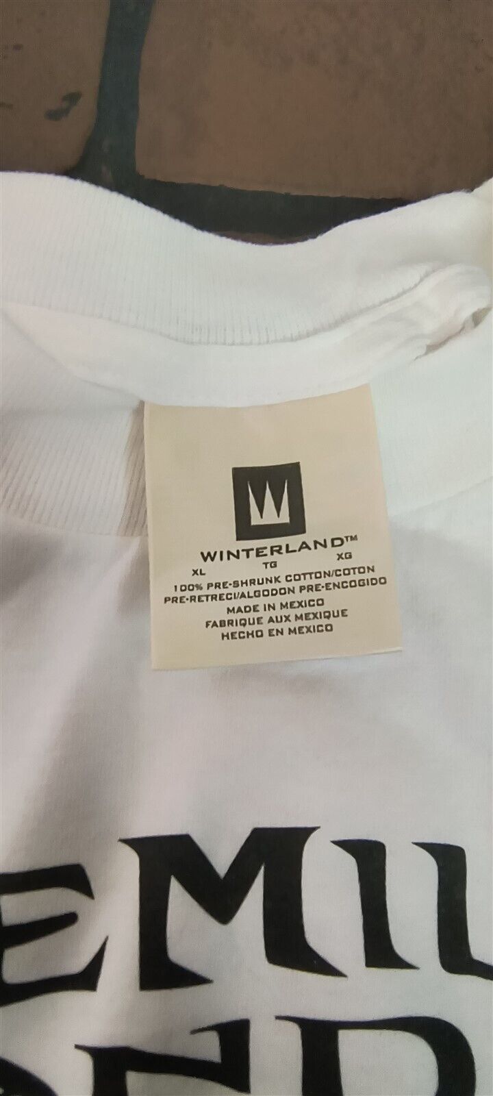 THE STEVE MILLER BAND - Vintage 1999 Winterland Last Call T-shirt ~Never Worn~XL graphic t-shirt — Mac's Retro Hub