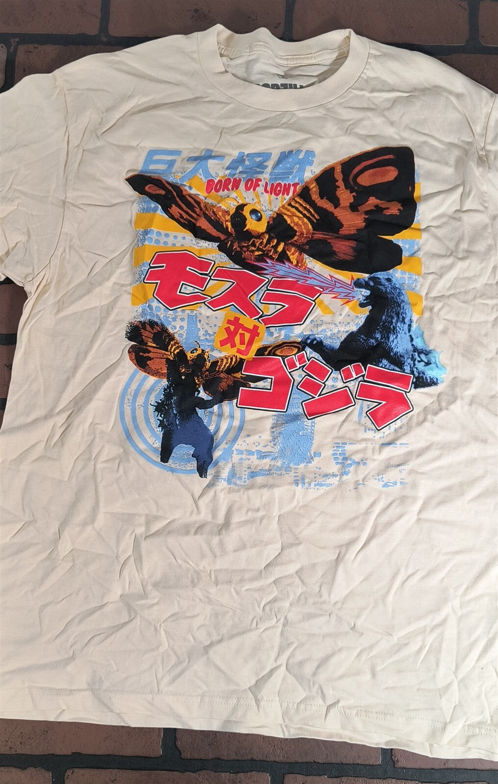 MOTHRA Born of Light White T-shirt ~Never Worn~ S M L XL graphic t-shirt — Mac's Retro Hub