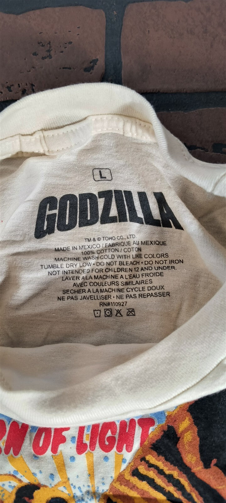MOTHRA Born of Light White T-shirt ~Never Worn~ S M L XL graphic t-shirt — Mac's Retro Hub