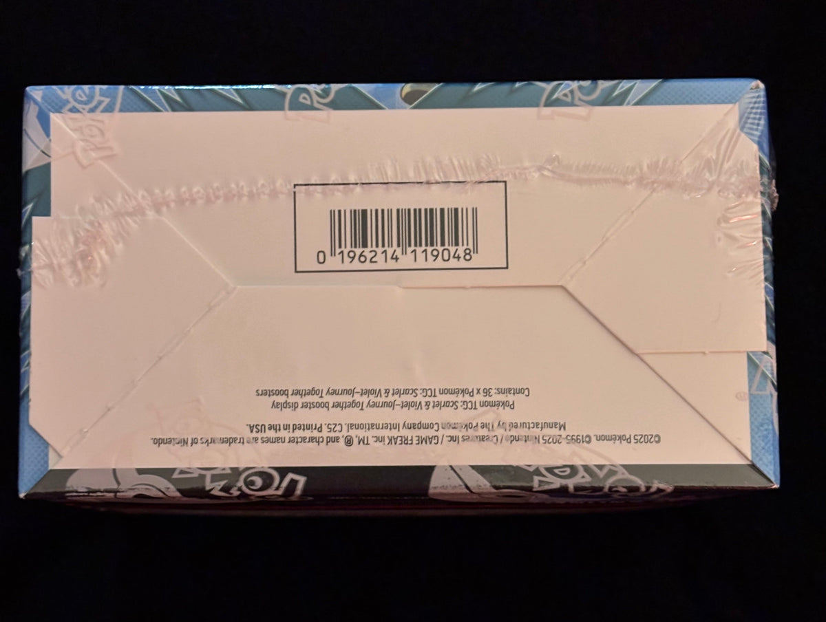 Pokémon TCG: Scarlet & Violet — Journey Together Booster Box (36 Packs) trading cards — Mac's Retro Hub