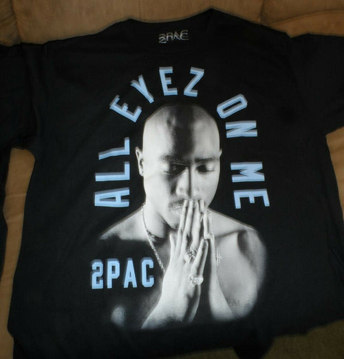 2PAC - 2021 All Eyez On Me T-shirt ~Never Worn~ L graphic t-shirt — Mac's Retro Hub