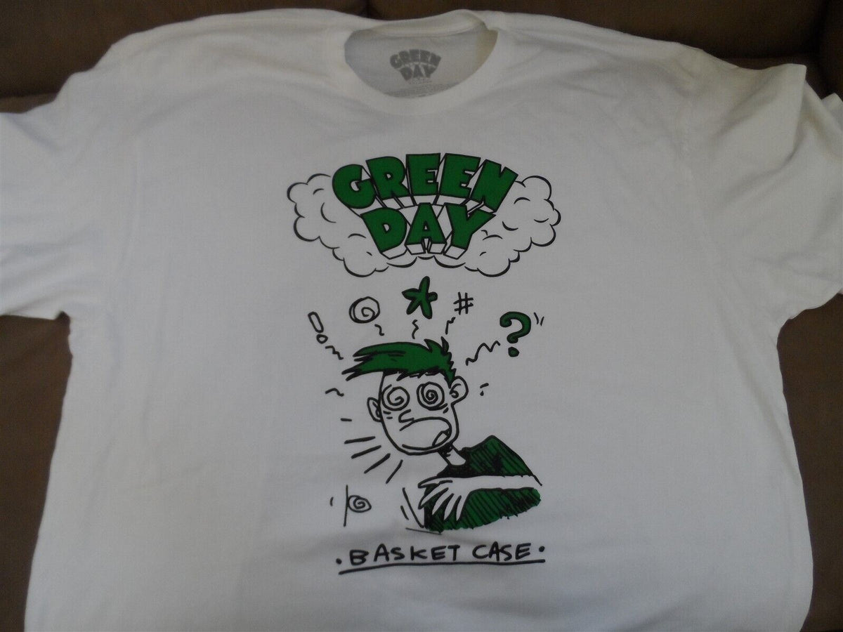 GREEN DAY - Basketcase T-shirt ~Never Worn~ 3XL graphic t-shirt — Mac's Retro Hub