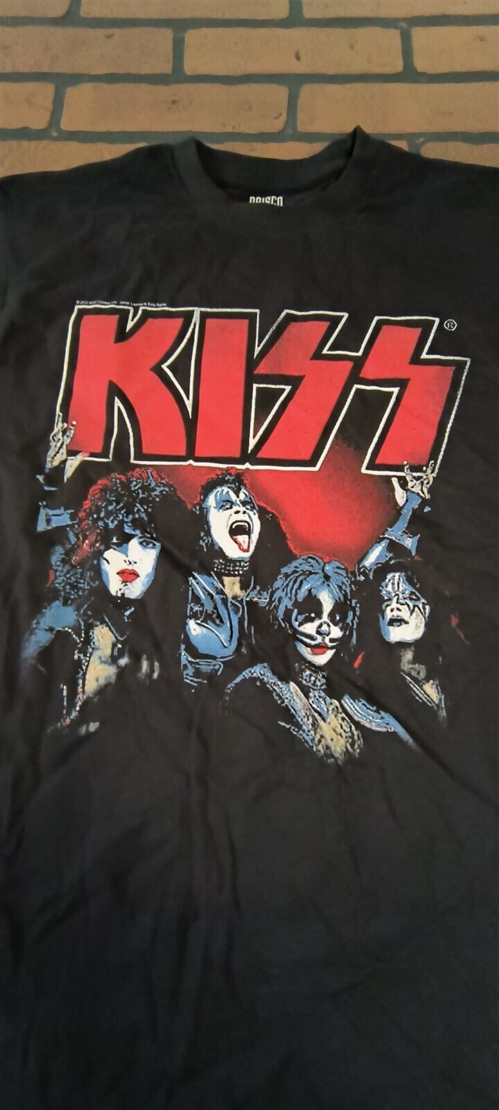 KISS- 2022 Distressed Classic Men's T-shirt ~Licensed / Never Worn~ M L XXL graphic t-shirt — Mac's Retro Hub