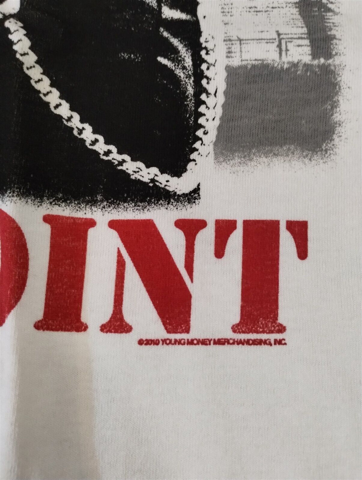 LIL WAYNE- 2010 Out the Joint White T-shirt ~Never Worn~ M XL 2XL graphic t-shirt — Mac's Retro Hub