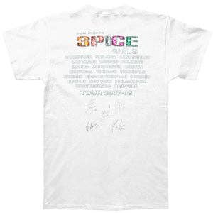 Spice Girls Return Of The Spice Girls 2007-08 World Tour Tee Pop Womens XL NEW