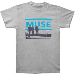 Muse Resistance Slim Fit Band Tee 2000s Alt Rock Rockabilia Mens XL NEW