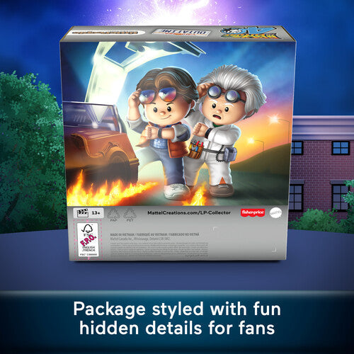 Fisher-Price® - Little People Collector™ Back to the Future 2-Pack vinyl record LP — Mac's Retro Hub - photo 2