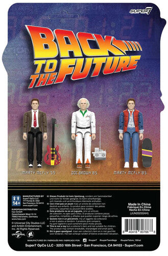 ReAction Back to the Future ReAction+ Wv1 Doc Brown '85 3¾-inch Retro Action Figure collectible figure — Mac's Retro Hub - photo 5