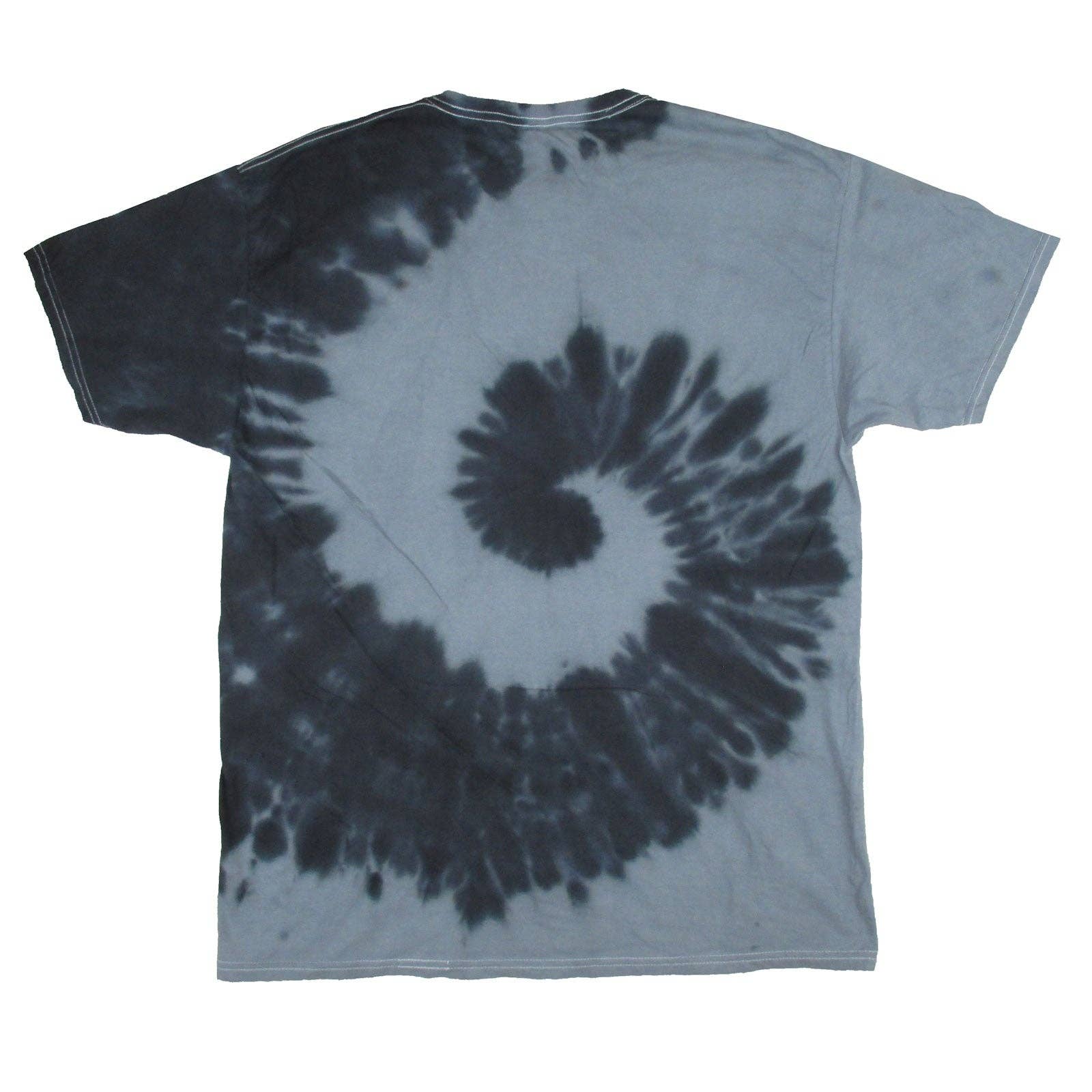 Poison Top Hat Skull Tie Dye Band Tee 80s Hair Metal Rockabilia Youth XL NEW