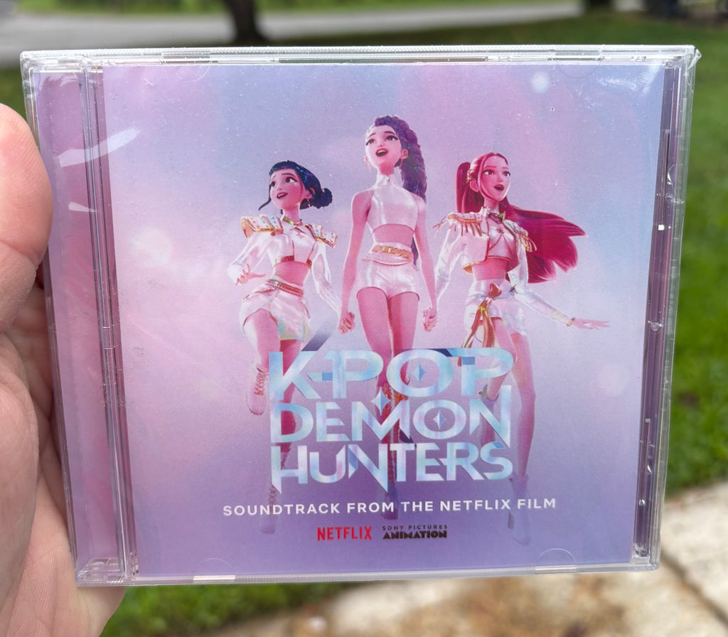 K-Pop Demon Hunters (Original Soundtrack) (CD) compact disc album — Mac's Retro Hub