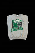 Vintage Philadelphia Eagles Helmet Sleeveless Sweatshirt