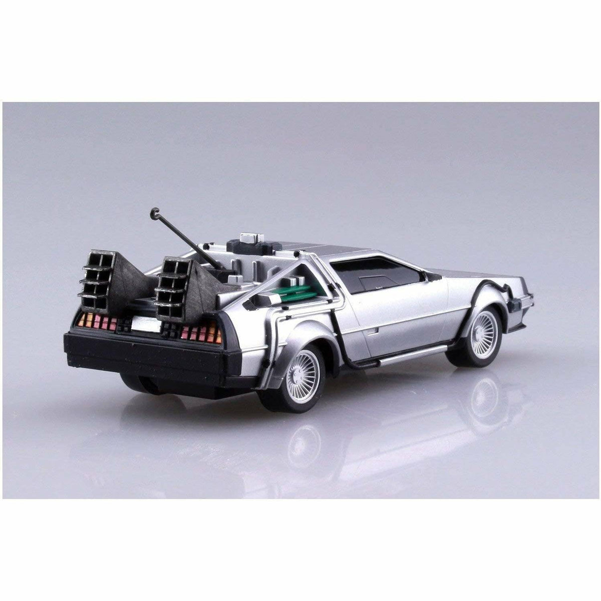 Back to the Future pull-back DeLorean 1:43 scale plastic model kit collectible figure — Mac's Retro Hub - photo 4