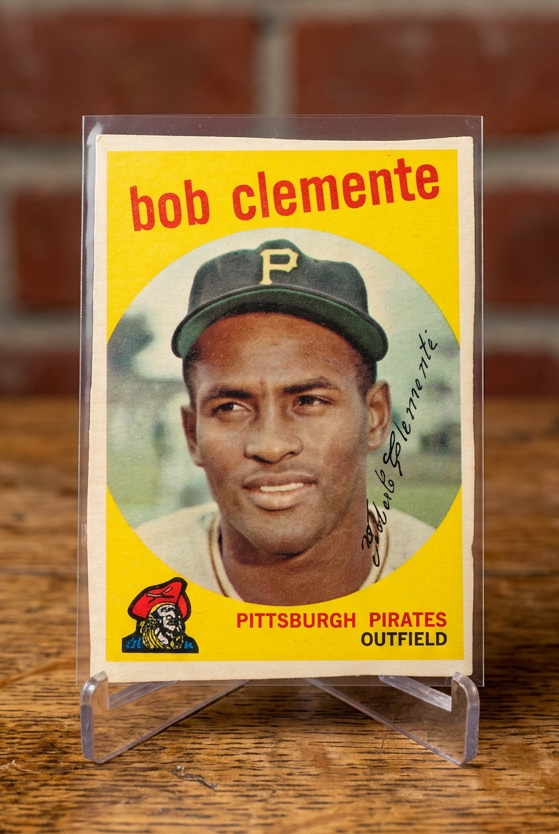 1959 Topps Roberto “Bob” Clemente #478 – Pittsburgh Pirates Baseball Card