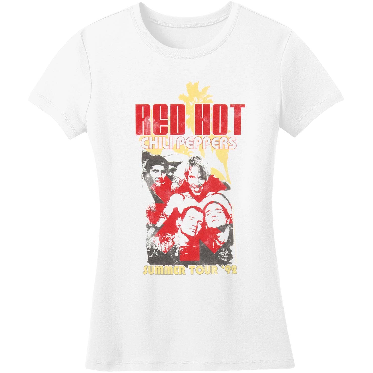 Rockabilia Summer 92 Junior Tour Tee 90s Band Music Merch Womens XL NEW