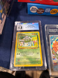 1999 Pokémon Bulbasaur 44/102 Base Set Unlimited – CGC 8.5