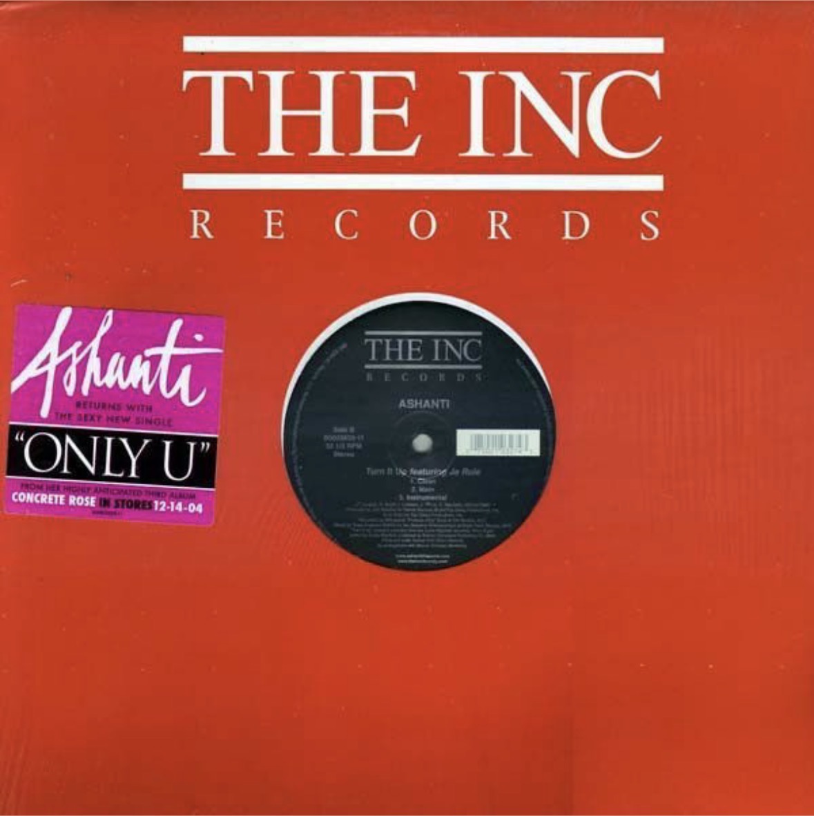 Ashanti – “Only U” 12-inch single