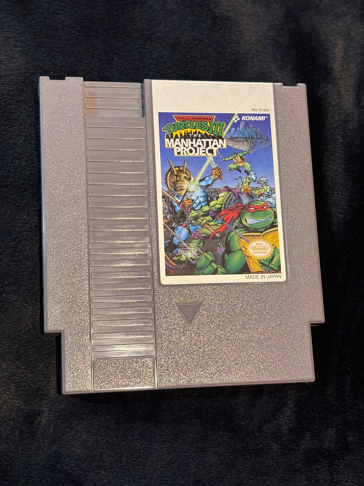 TMNT III: The Manhattan Project Video Game (NES)