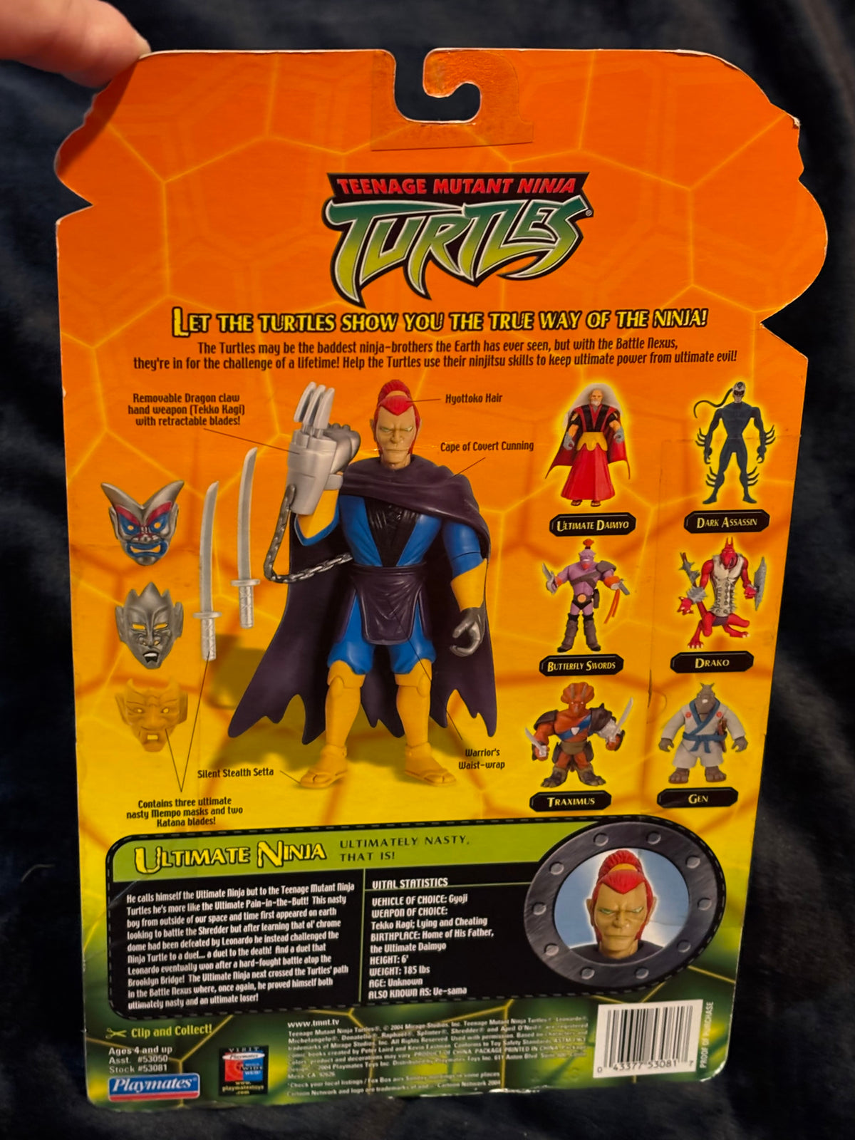 Teenage Mutant Ninja Turtles Battle Nexus Ultimate Ninja figure