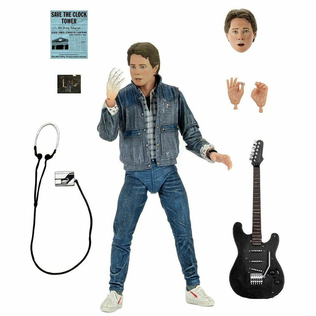 NECA Back to the Future 7" Scale Action Figure - Ultimate Marty McFly (1985 "Audition") collectible figure — Mac's Retro Hub