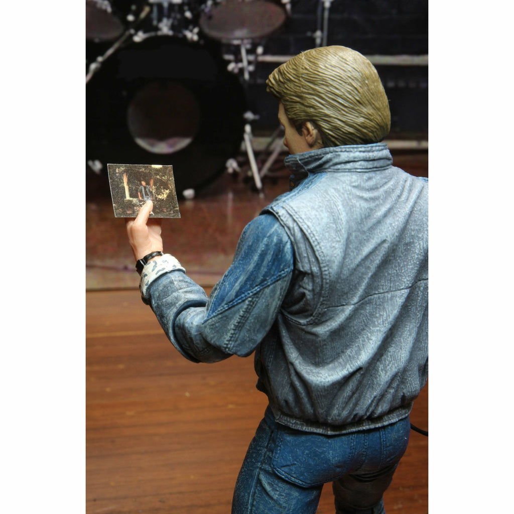 NECA Back to the Future 7" Scale Action Figure - Ultimate Marty McFly (1985 "Audition") collectible figure — Mac's Retro Hub - photo 16