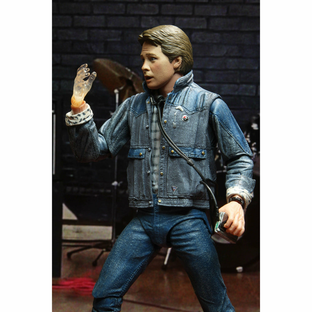 NECA Back to the Future 7" Scale Action Figure - Ultimate Marty McFly (1985 "Audition") collectible figure — Mac's Retro Hub - photo 14