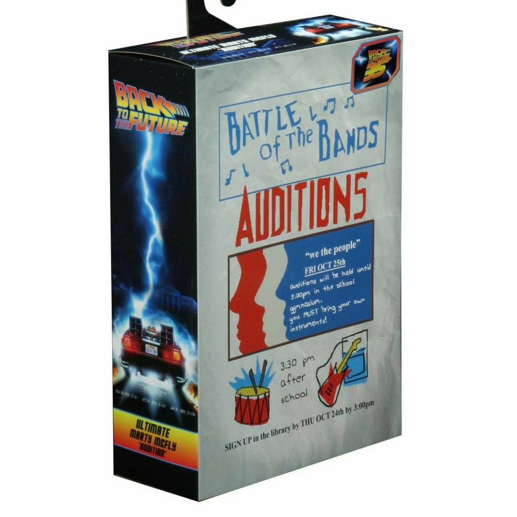 NECA Back to the Future 7" Scale Action Figure - Ultimate Marty McFly (1985 "Audition") collectible figure — Mac's Retro Hub - photo 3