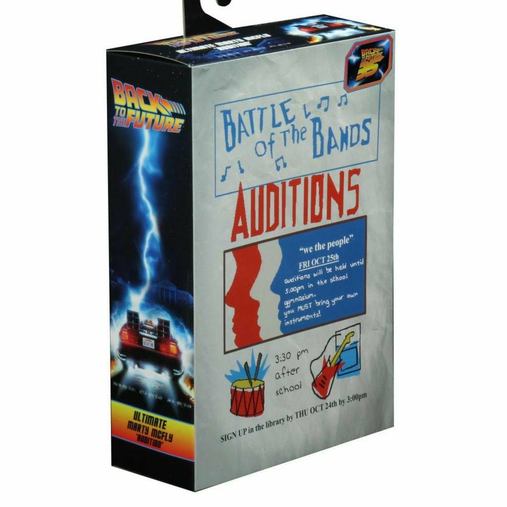 NECA Back to the Future 7" Scale Action Figure - Ultimate Marty McFly (1985 "Audition") collectible figure — Mac's Retro Hub - photo 3