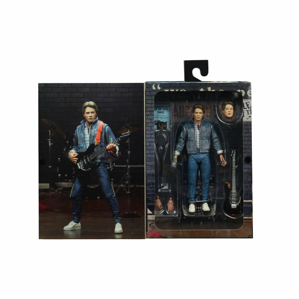 NECA Back to the Future 7" Scale Action Figure - Ultimate Marty McFly (1985 "Audition") collectible figure — Mac's Retro Hub - photo 6
