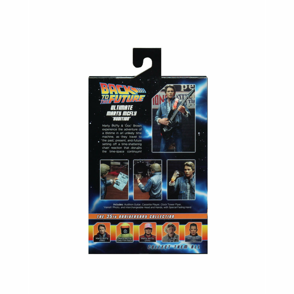 NECA Back to the Future 7" Scale Action Figure - Ultimate Marty McFly (1985 "Audition") collectible figure — Mac's Retro Hub - photo 5