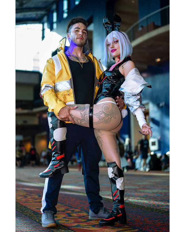 David Martinez Cyberpunk 2077 Jacket – LED & Vegan Leather — Mac's Retro Hub - photo 11