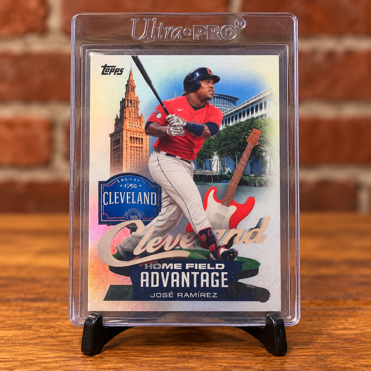José Ramírez Topps Home Field Advantage – Cleveland Baseball Card