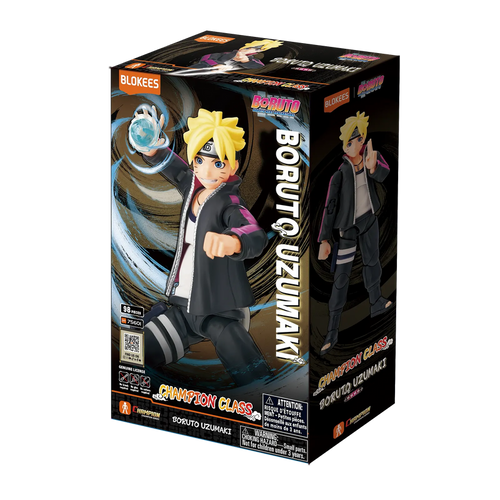 Blokees: Naruto - Champion Class - 01 Boruto Uzumaki collectible figure — Mac's Retro Hub