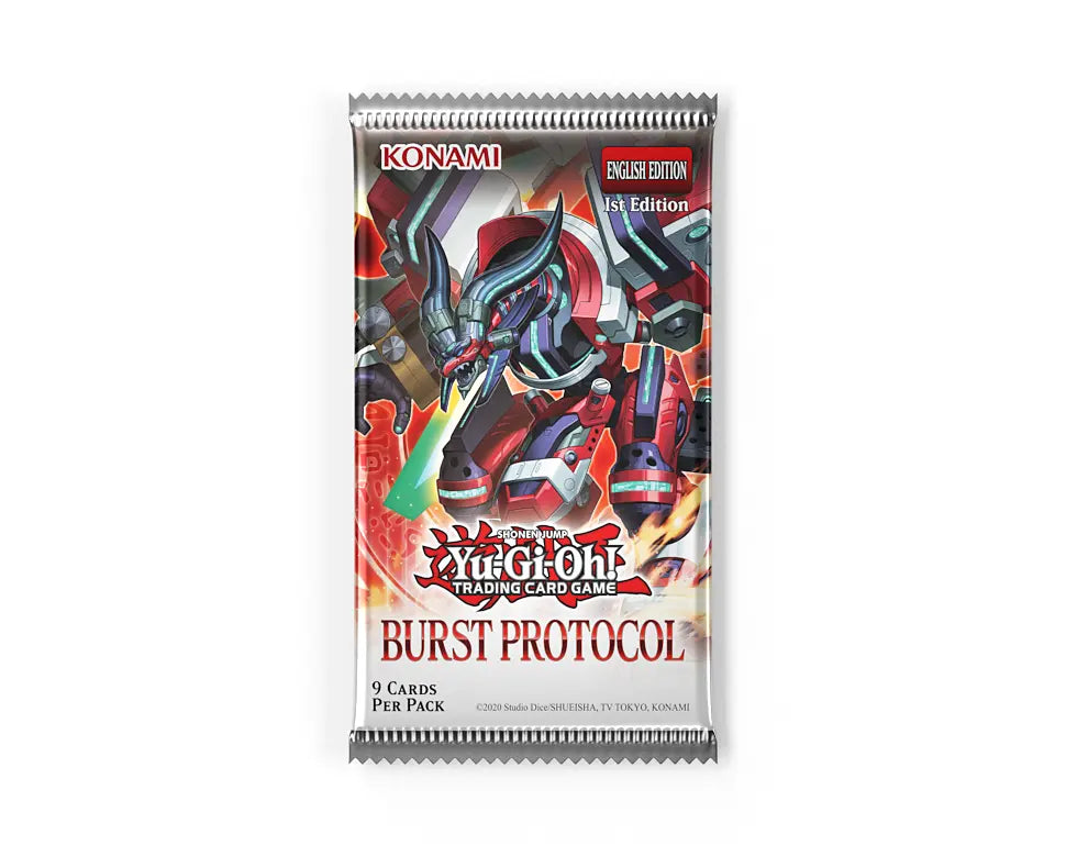 Yu-Gi-Oh TCG Burst Protocol Booster Pack - Konami Official