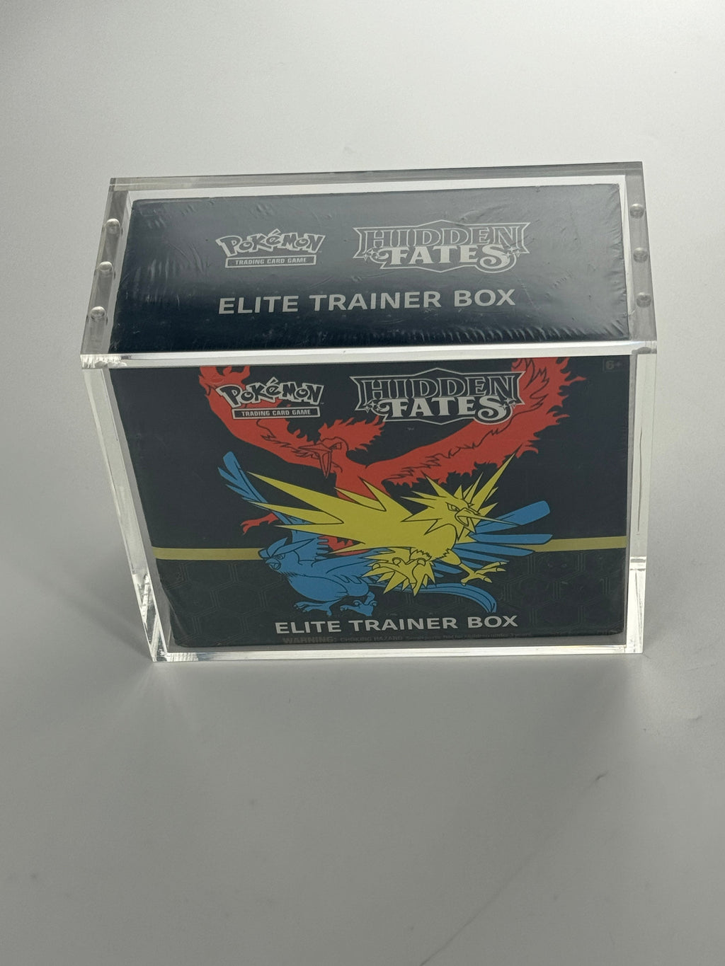 Premium Pokémon Elite Trainer Box Protective Display Acrylic Case Version 2