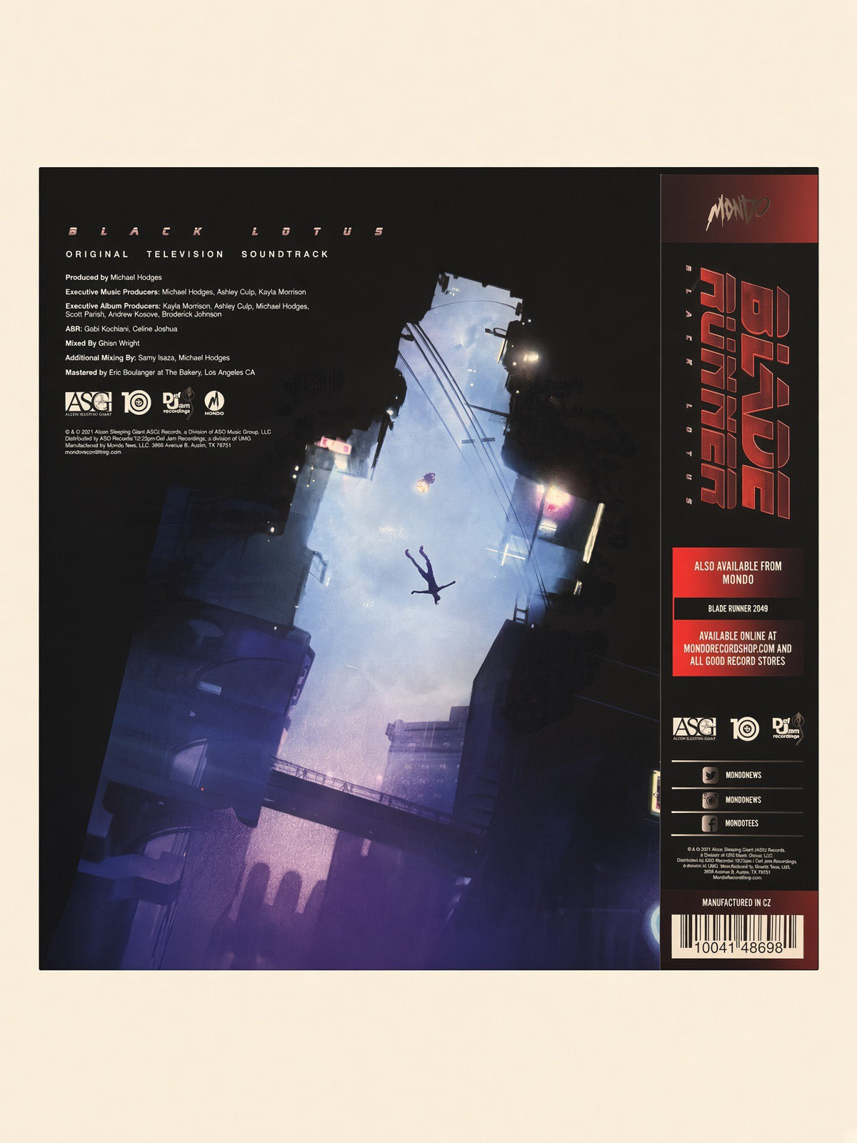 Blade Runner Black Lotus Soundtrack (Vinyl)
